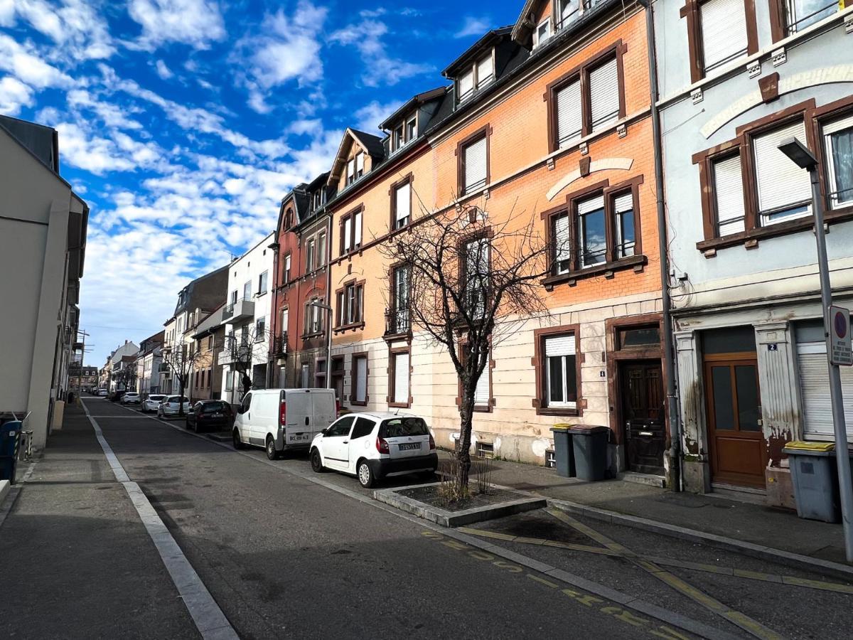 # Le 4 # Tres Beau Appartement T3 Neuf, Tout Confort, Mulhouse Centre Ville Экстерьер фото